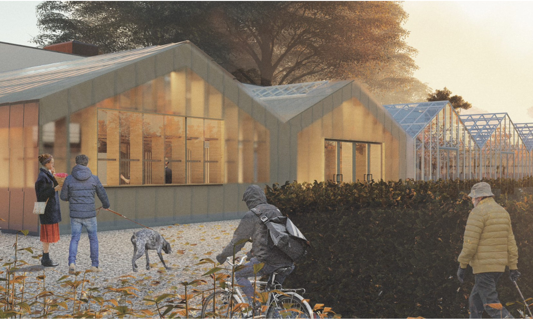 Rosendals trädgårds växthus