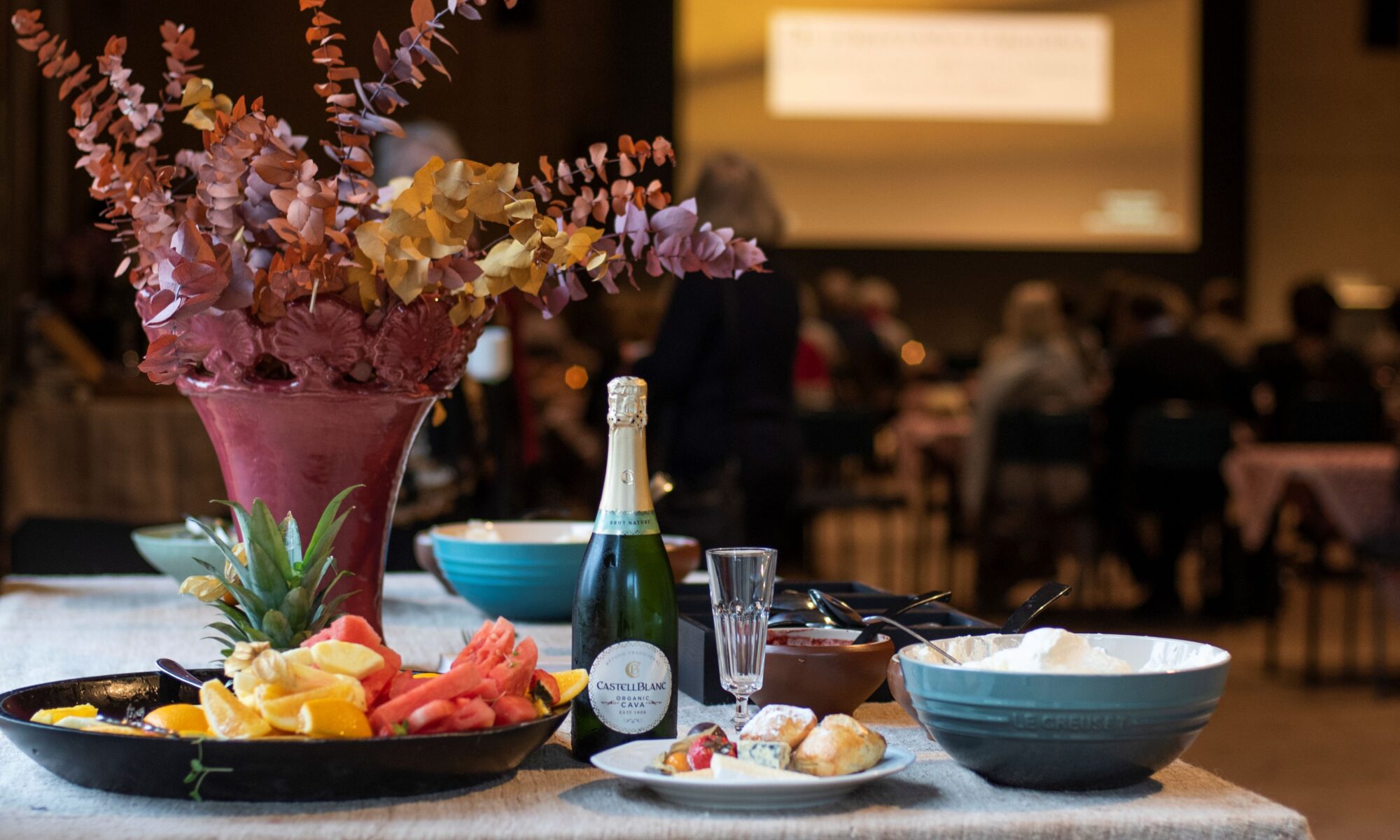 Afternoon tea-föredrag på Vasamuseet.