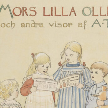 Trio CAP framför Alice Tegnérs sångskatter i Salongen
