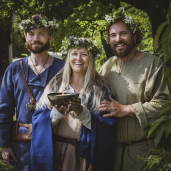 Midsommar på The Viking Museum och Restaurang Eld