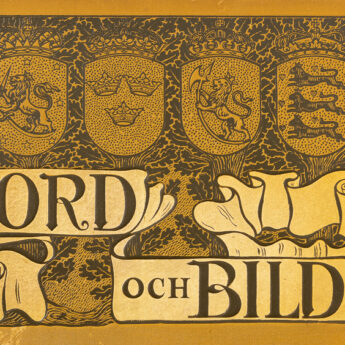 Bokpresentation: Ordet, bilden och bildningen