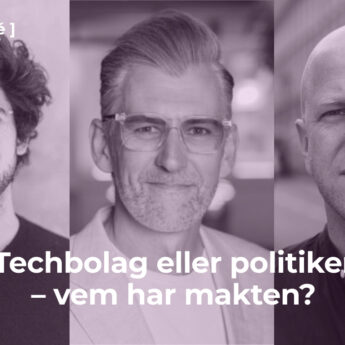 Techbolag eller politiker – vem har makten?