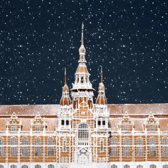 Julmarknad på Nordiska museet